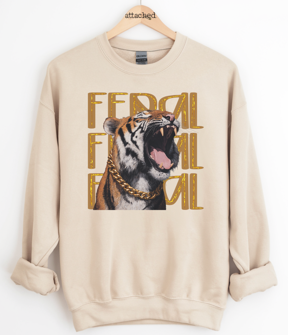 Tiger Feral Graphic Top