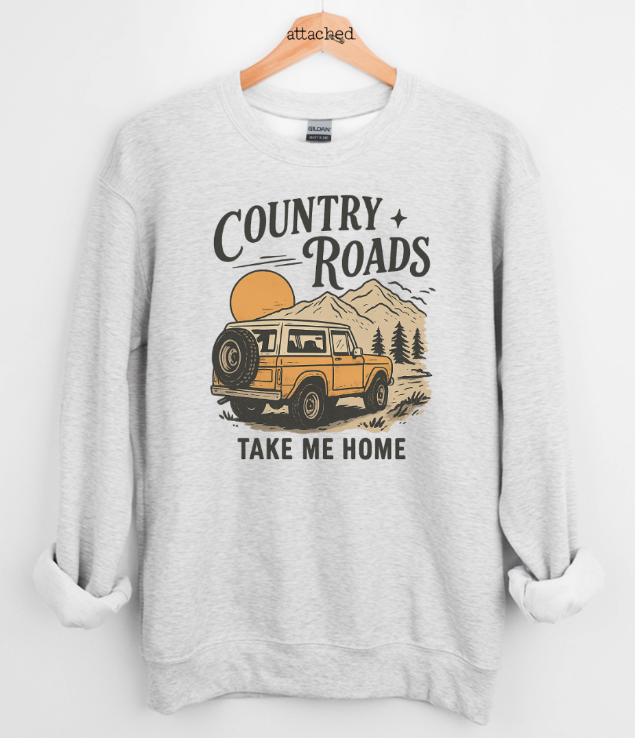 Country Roads Graphic Top