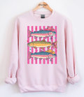 Cowboy Hat Fish Graphic Top