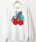 Cherry Collage Graphic Top