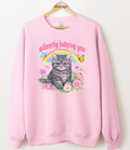 Judgey Cat Graphic Top