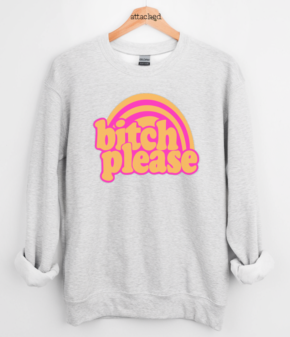 B Please Graphic Top