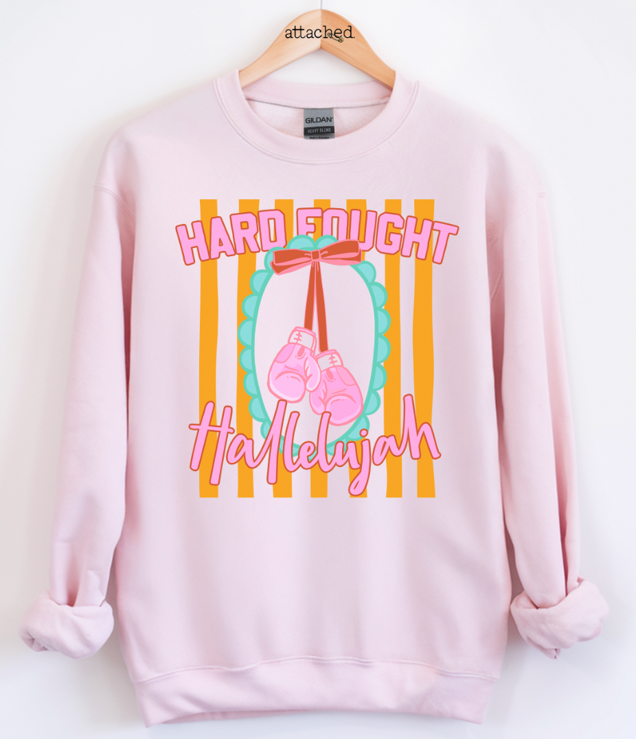 Hard Fought Hallelujah Graphic Top