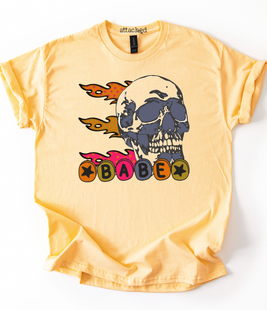 Babe Skull Graphic Top