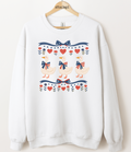 Americana Geese Graphic Top