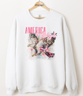 America Hallelujah Eagle Graphic Top