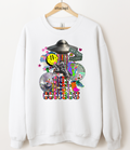 Dopamine Cowboy Collage Graphic Top