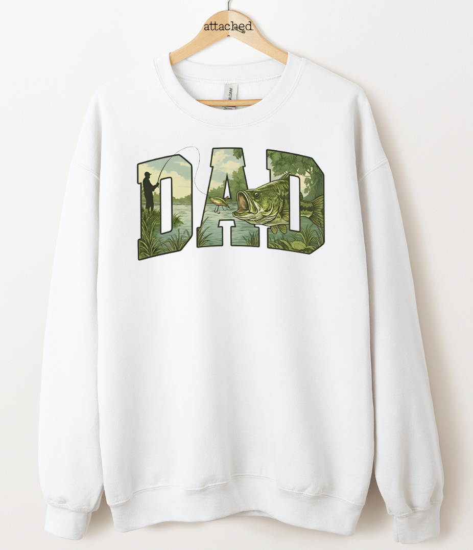 Dad Fishing Graphic Top