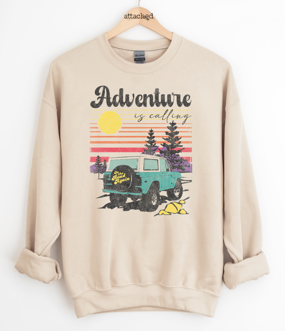 Adventure Is Calling Graphic Top