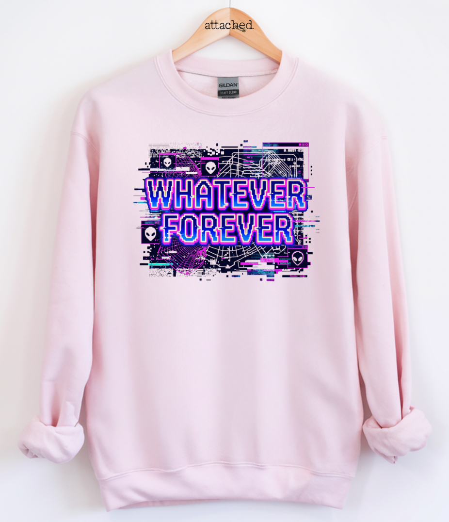 Whatever Forever Alien Graphic Top
