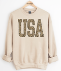 Leopard USA Graphic Top