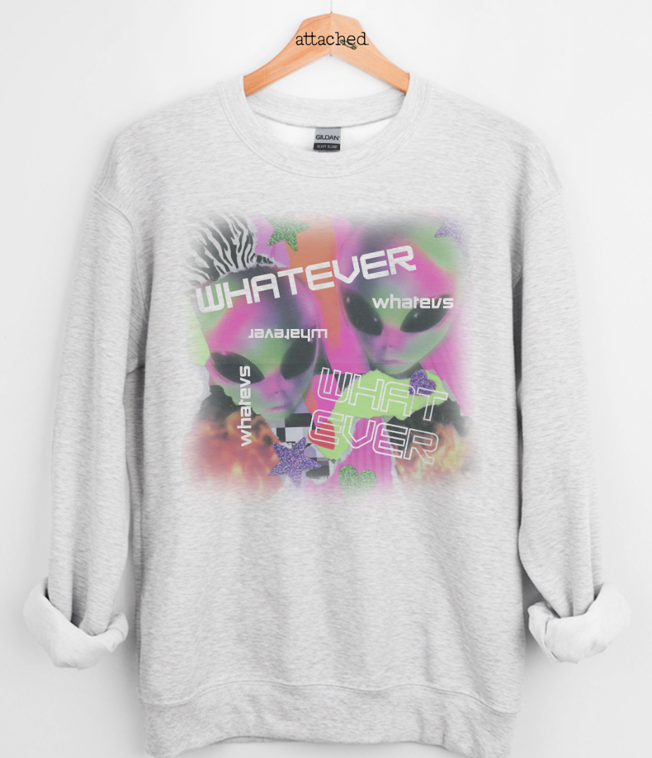 Aliens Whatever Graphic Top