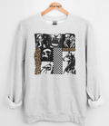 Edgy Collage Graphic Top