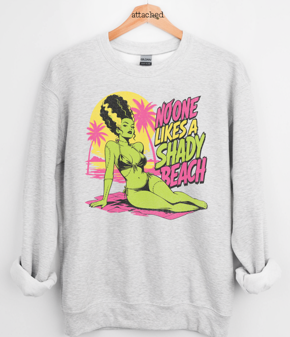 Summerween Shady Beach Graphic Top