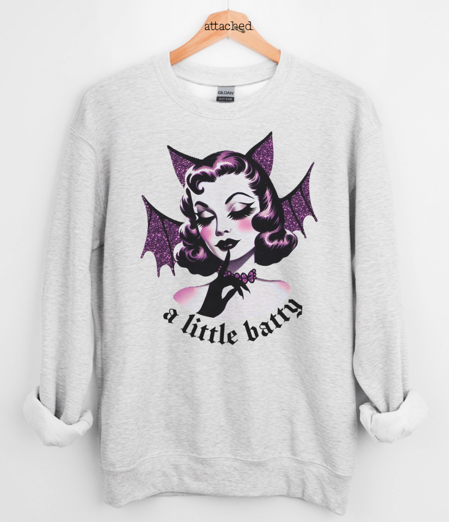 A Little Batty Graphic Top