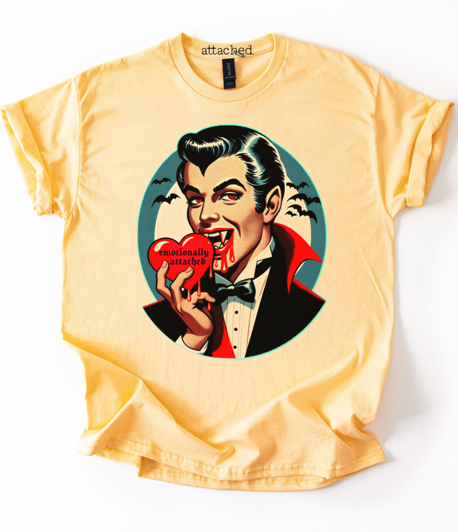 Retro Vampire Graphic Top