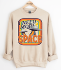 Retro Need More Space Graphic Top