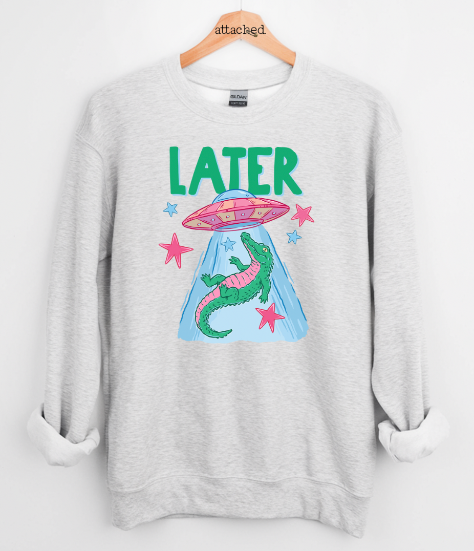 UFO Later Gator Graphic Top