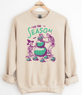 Tis The Season Skeletons Graphic Top