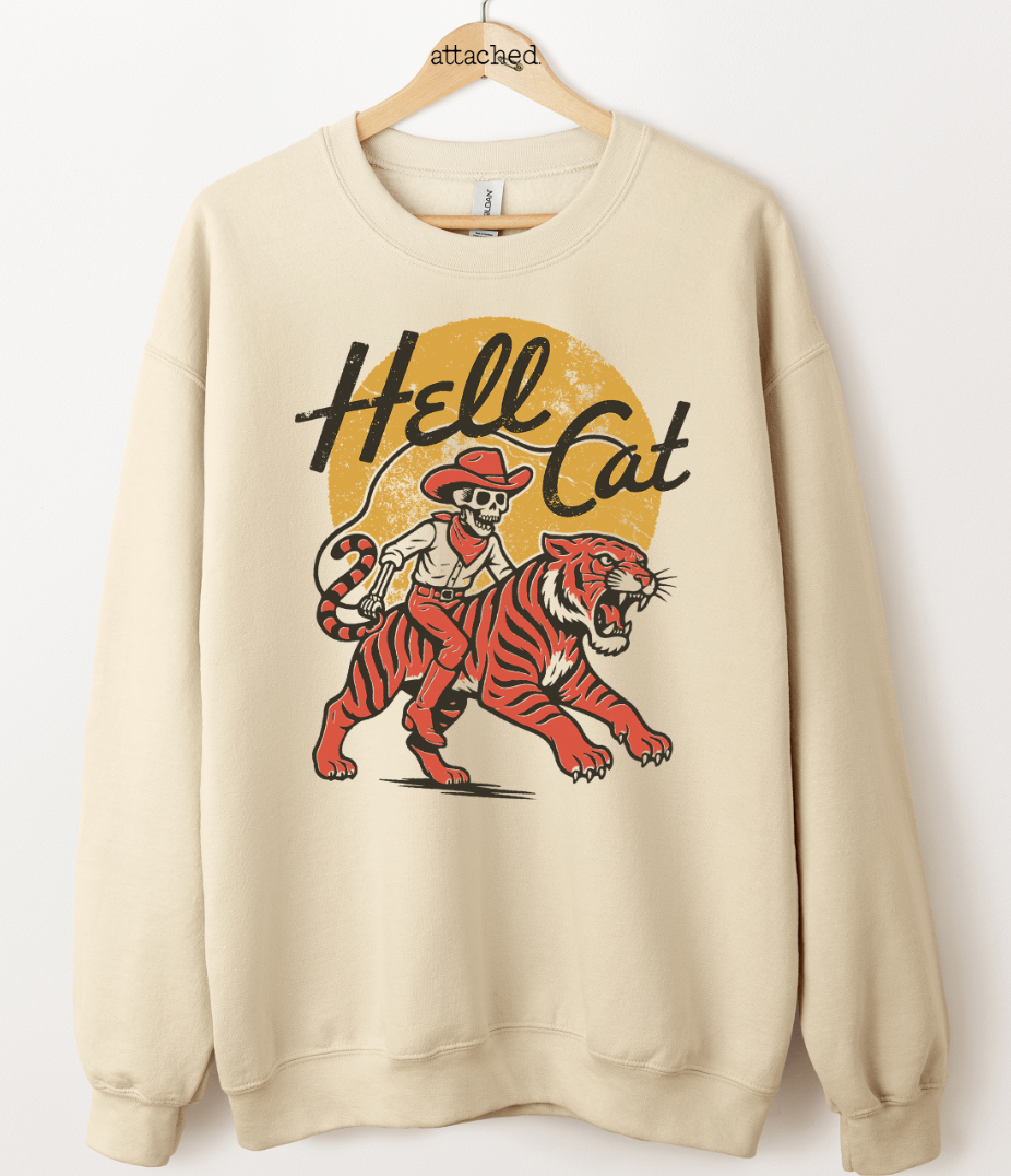 Skeleton Tiger Graphic Top
