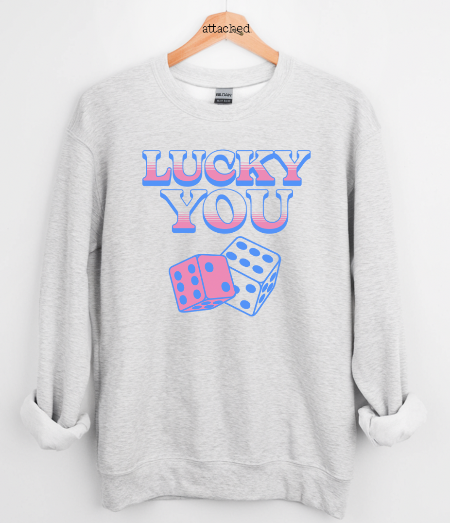Lucky You Dice Graphic Top