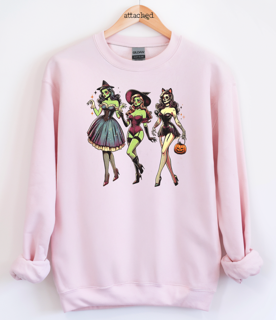 Cool Spooky Ghouls Graphic Top