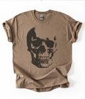 Grunge Skull Graphic Top
