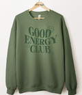 Good Energy Club Color On Color Graphic Top