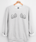 Skeleton Hand Bubs Graphic Top