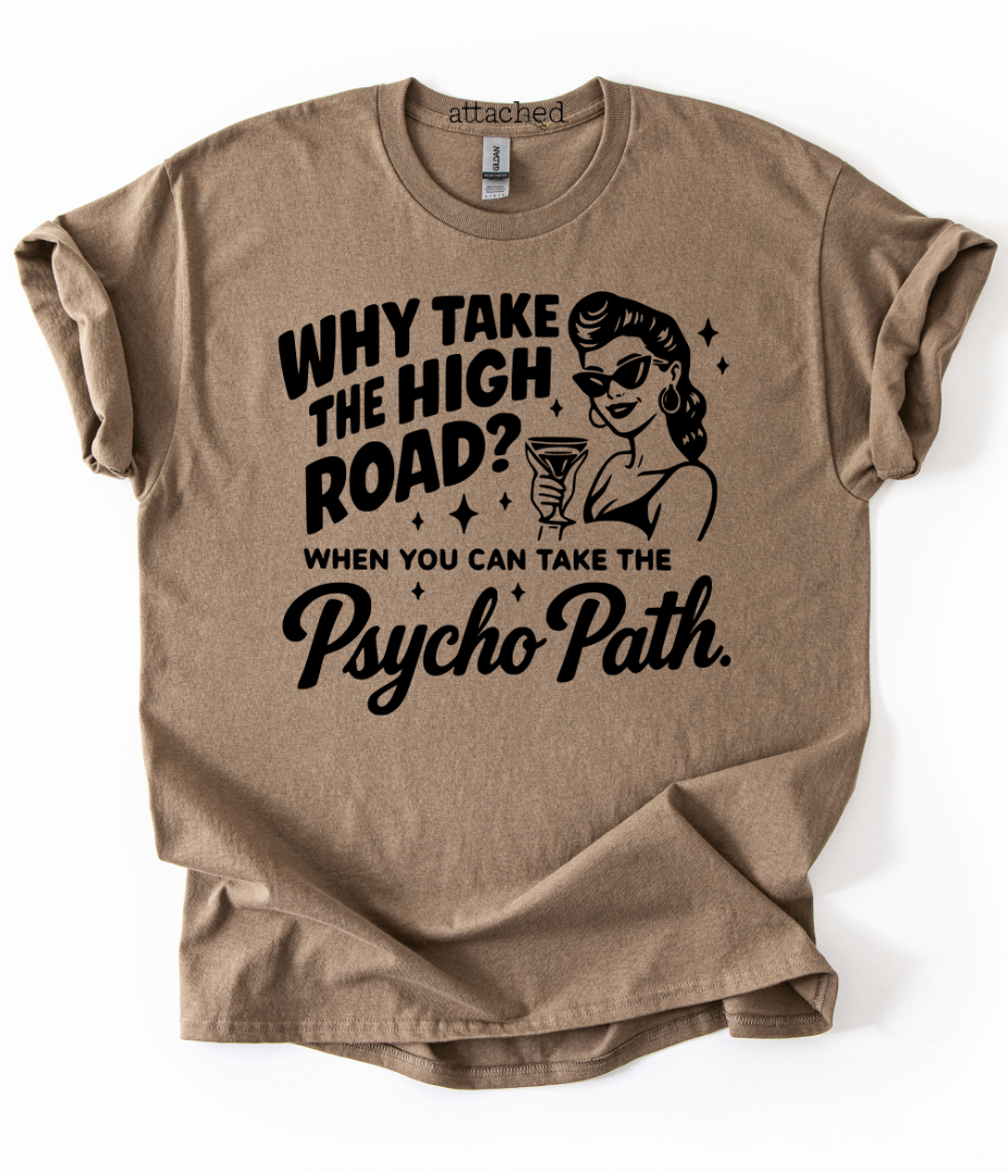 Psycho Path Graphic Top