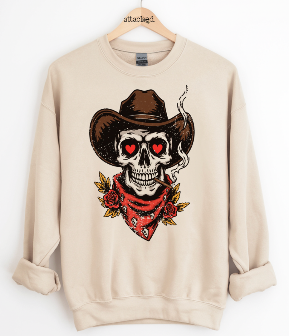 Heart Eyed Cowboy Graphic Top