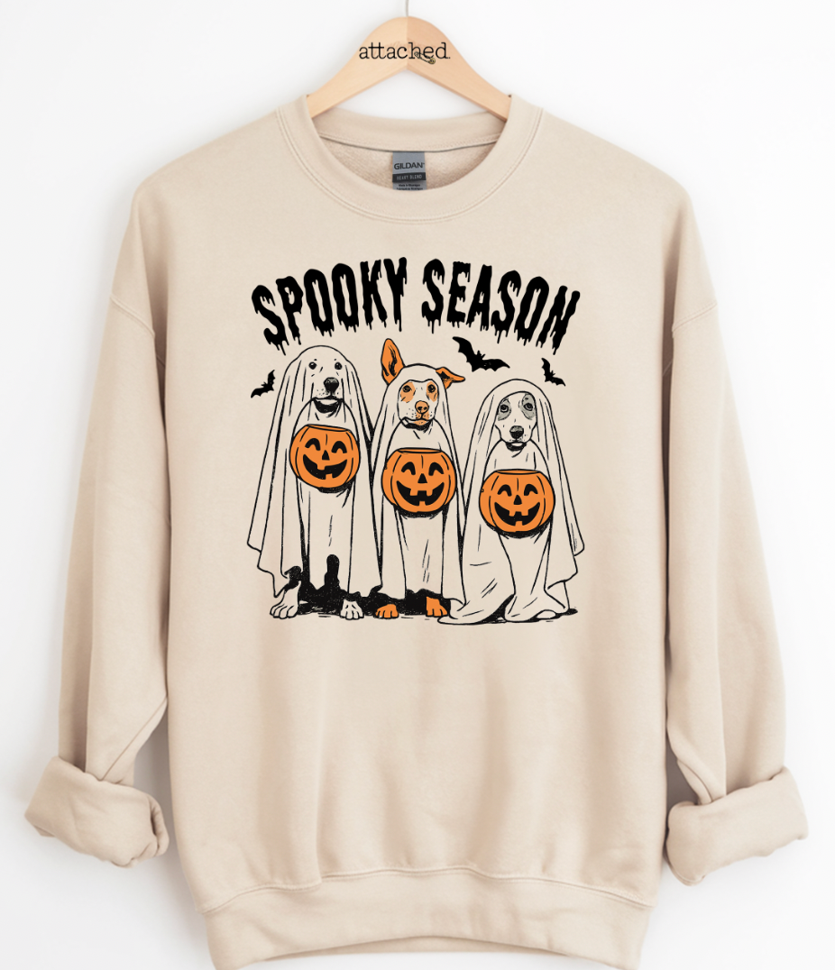 Dog Spooky Season Graphic Top