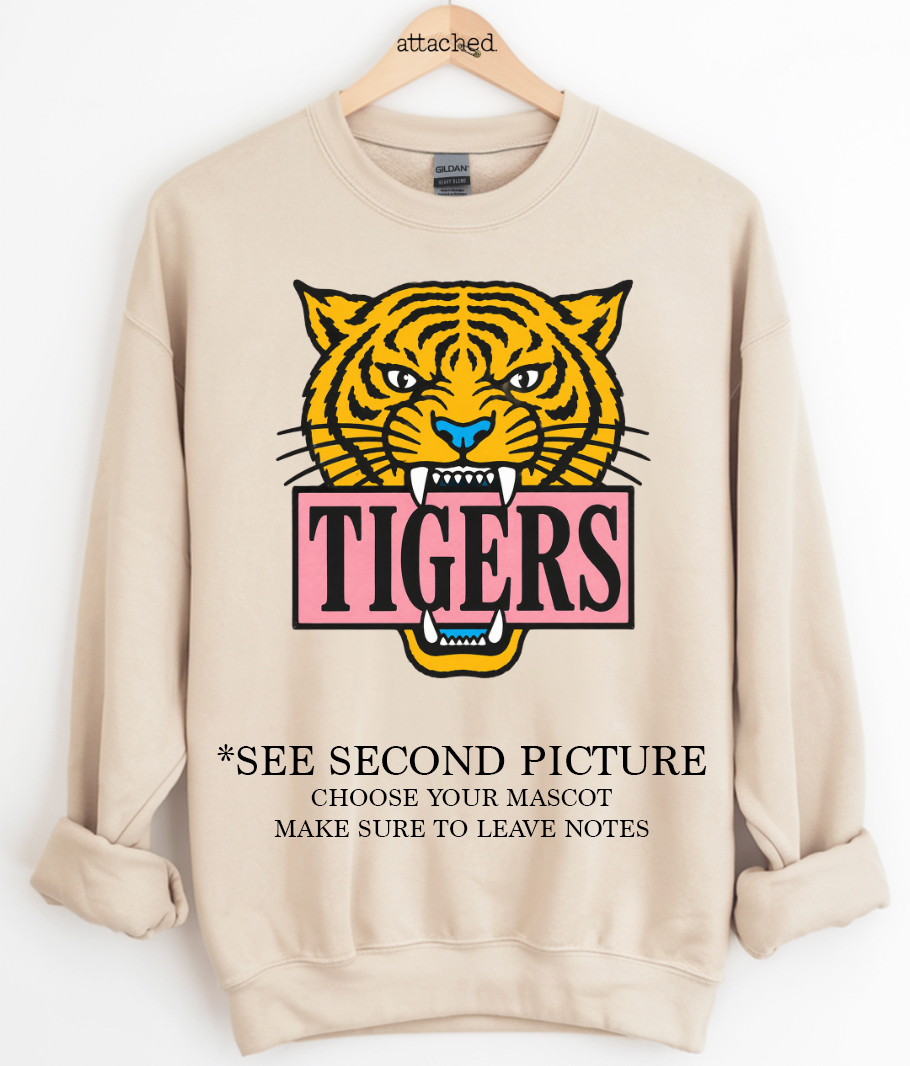 CHOOSE YOUR MASCOT Graphic Top
