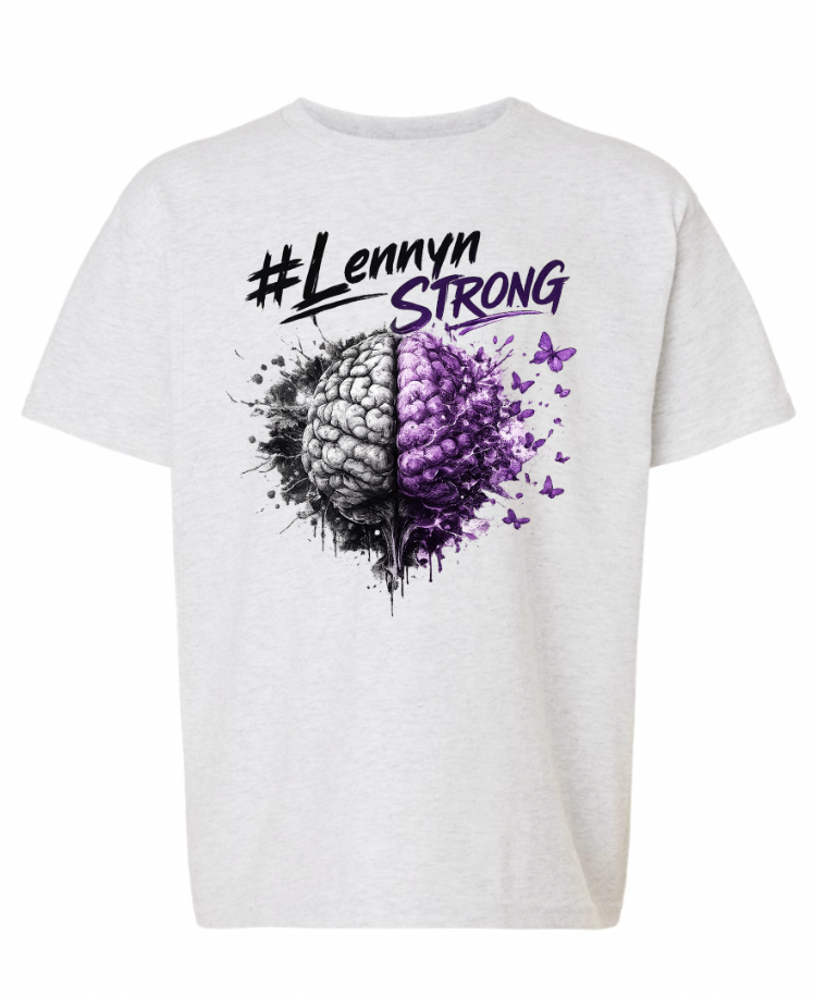 YOUTH Butterfly Brain Lennyn Strong Graphic Top
