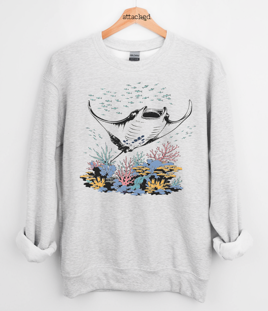 Manta Ray Graphic Top
