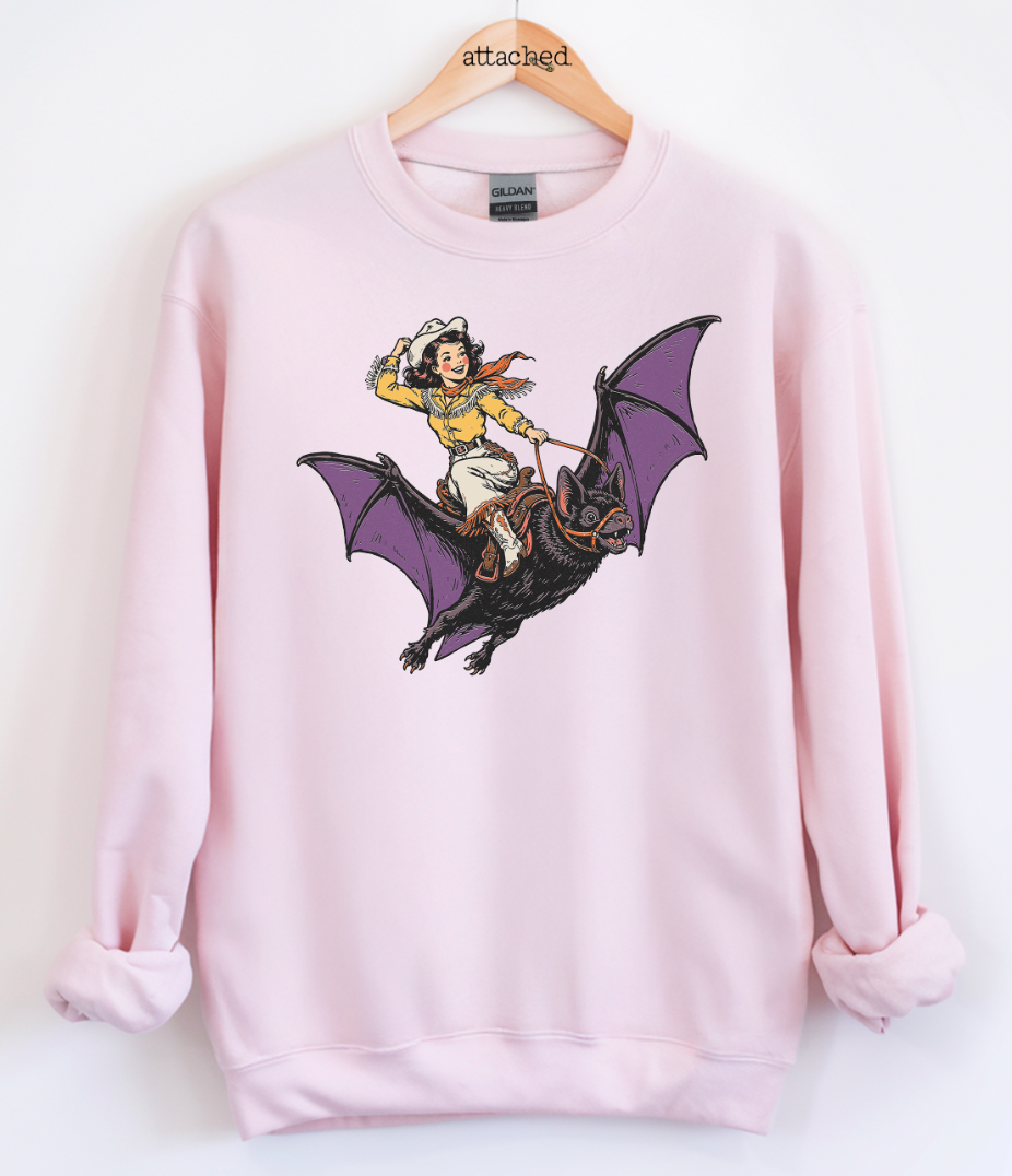 Bat Cowgirl Graphic Top