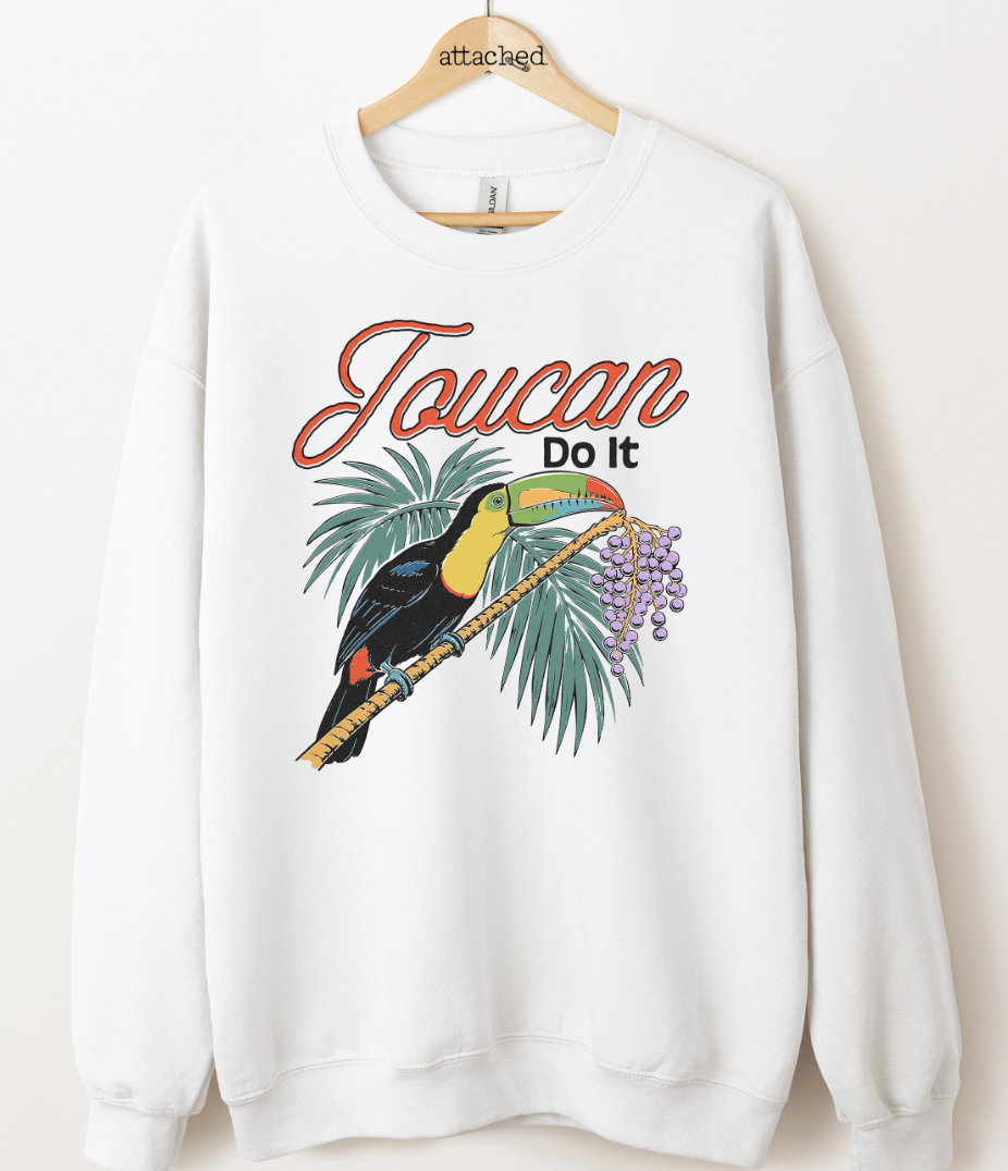 Toucan Do It Graphic Top