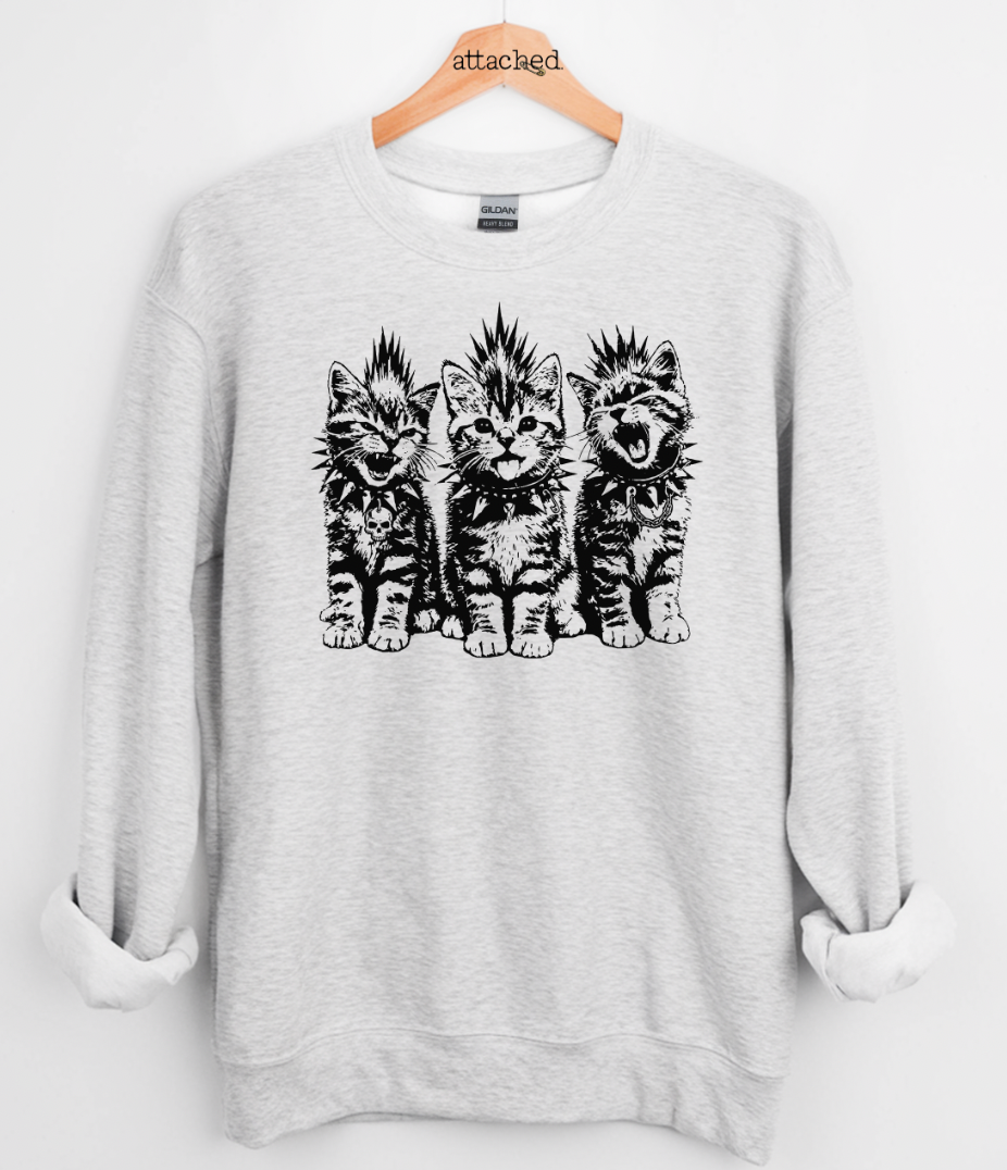 Rock Kitties Graphic Top