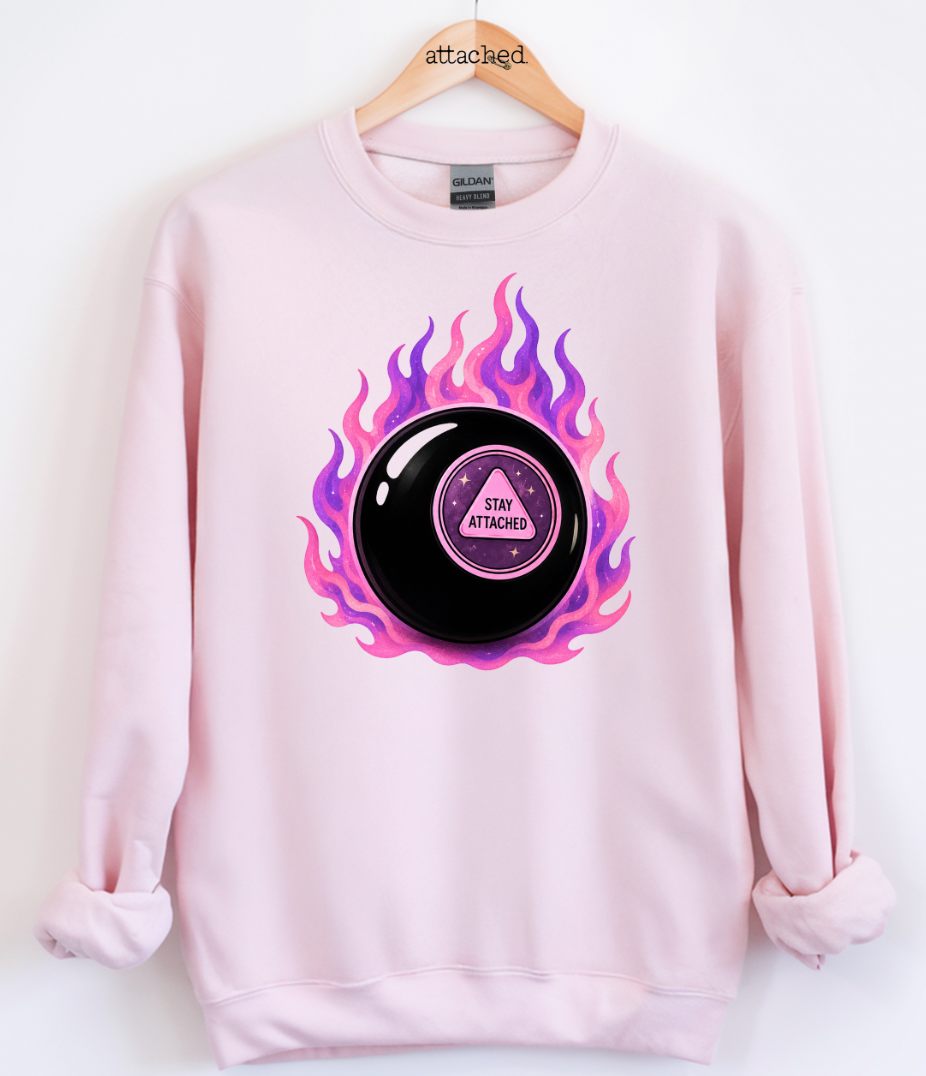 ASH - Stay Attached 8 Ball Graphic Top
