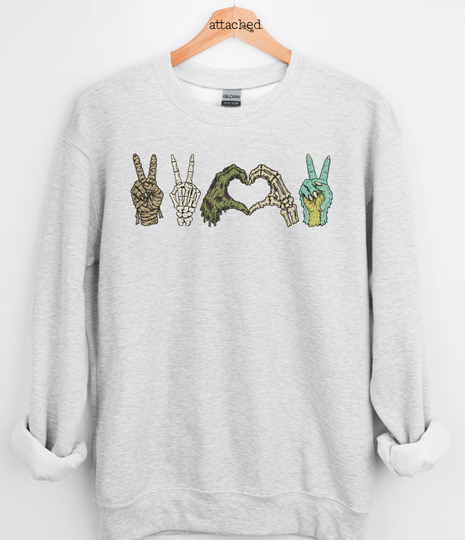 ASH - Monster Hands Graphic Top