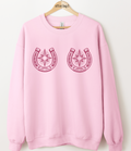 Hide Society Horseshoe Bubs Lady Graphic Top