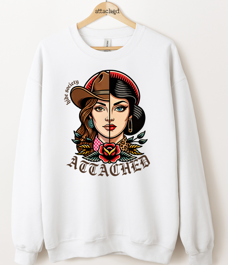 Attached X Hide Society Lady Graphic Top