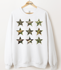 Camo Stars Graphic Top