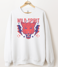 Red Wild Spirit Graphic Top