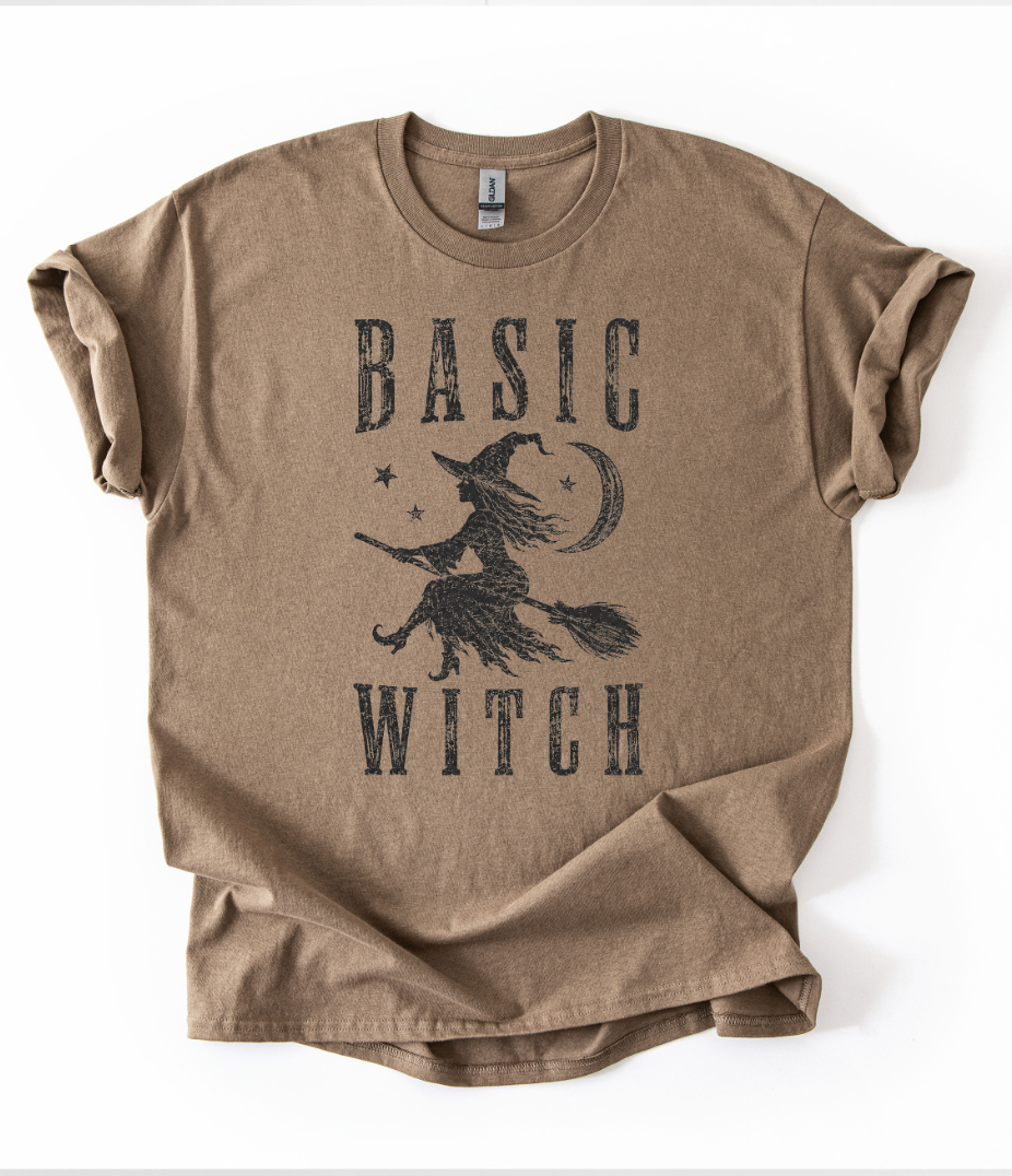 Basic Witch Graphic Top