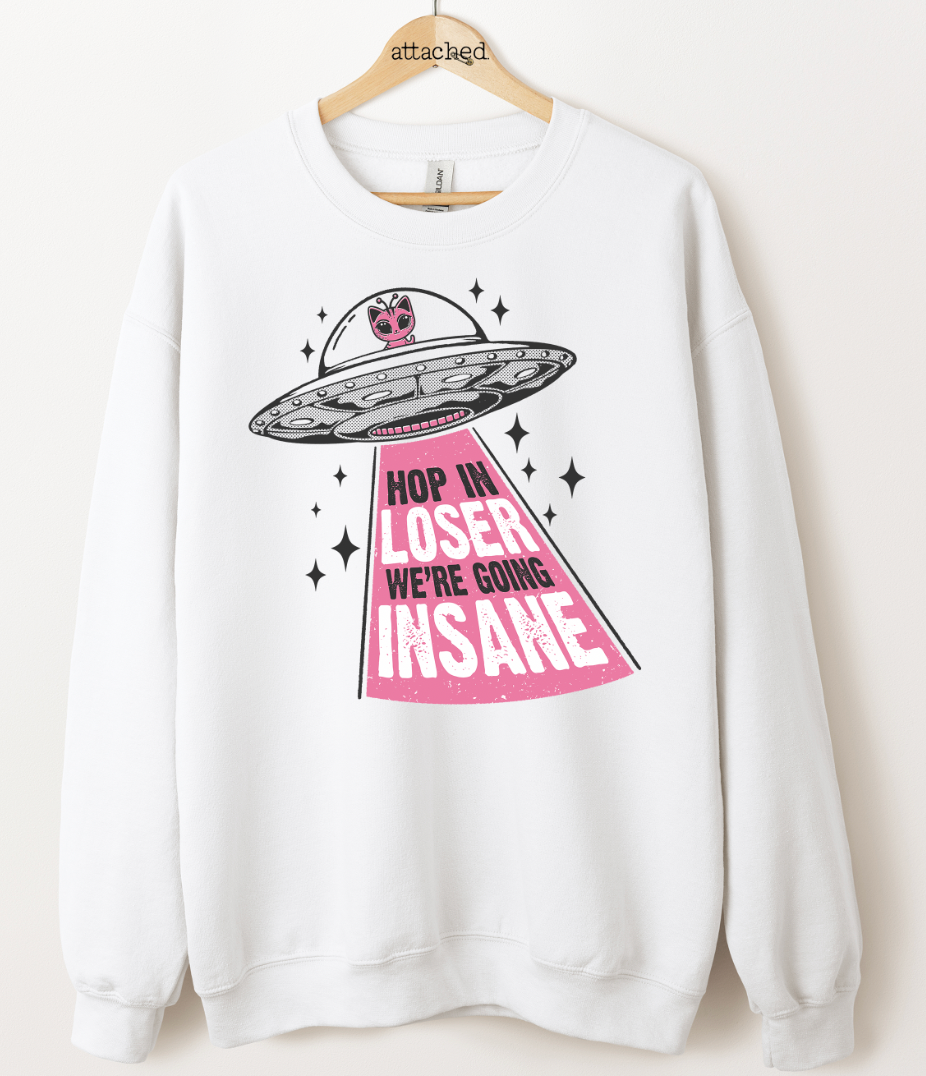 Hop In Loser Graphic Top