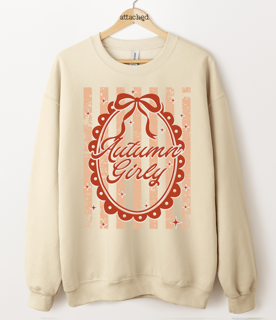 Autumn Girly Graphic Top