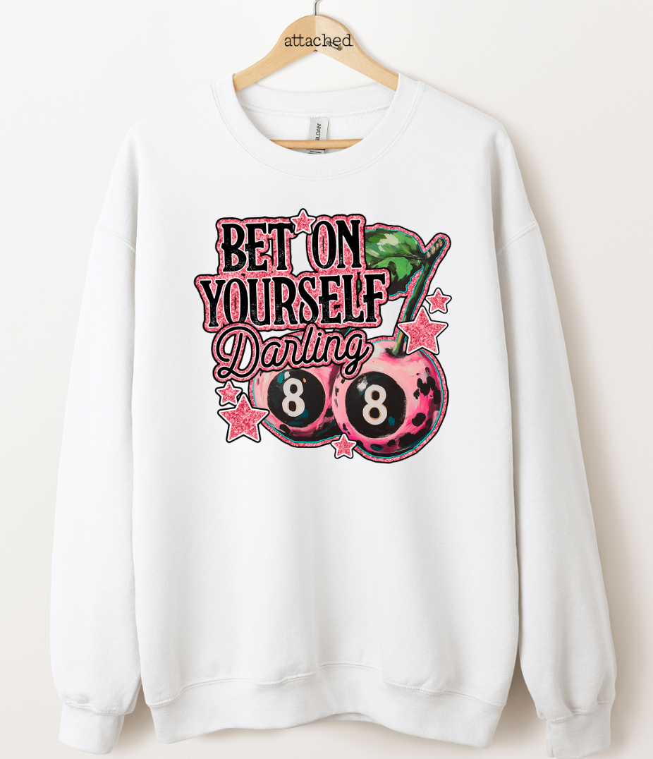Bet On Yourself Cherries Graphic Top