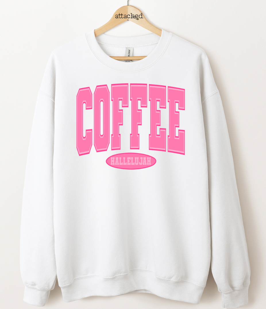 Coffee Hallelujah Graphic Top
