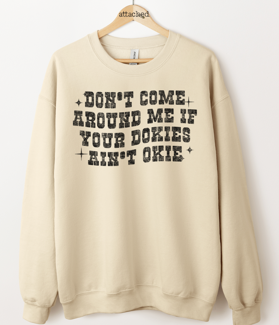 Dokies Ain't Okies Graphic Top